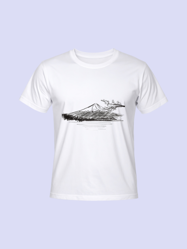 Tee-shirt paysage Asie